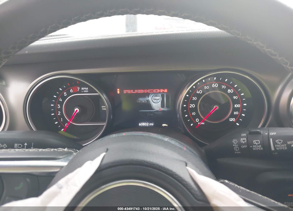 2021 JEEP WRANGLER UNLIMITED VIN: 1C4HJXFN1MW561127