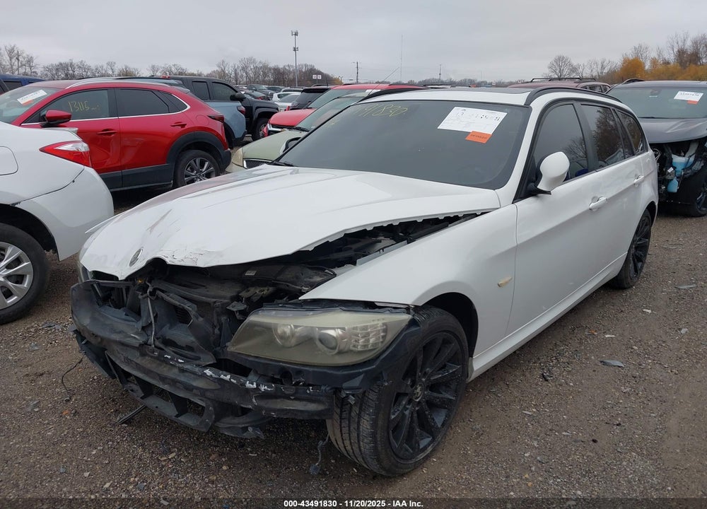 2011 BMW 3 SERIES VIN: WBAUT9C57BA191866