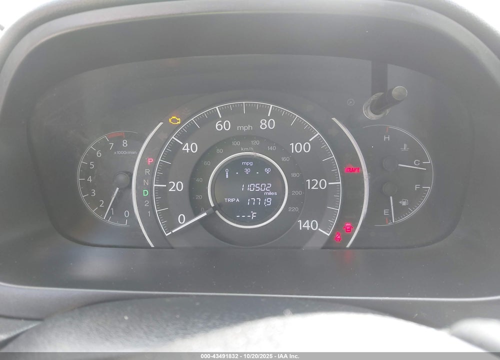 2014 HONDA CR-V EX-L VIN: 2HKRM4H70EH635217
