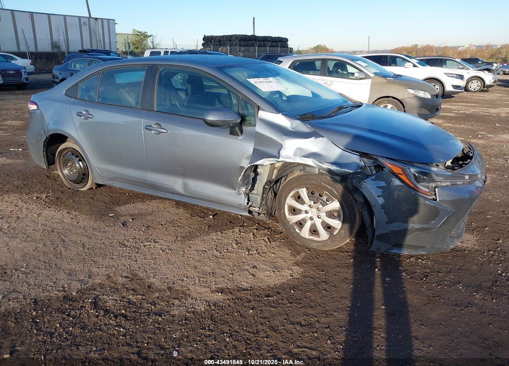 2020 TOYOTA COROLLA LE VIN: 5YFEPRAE2LP076054