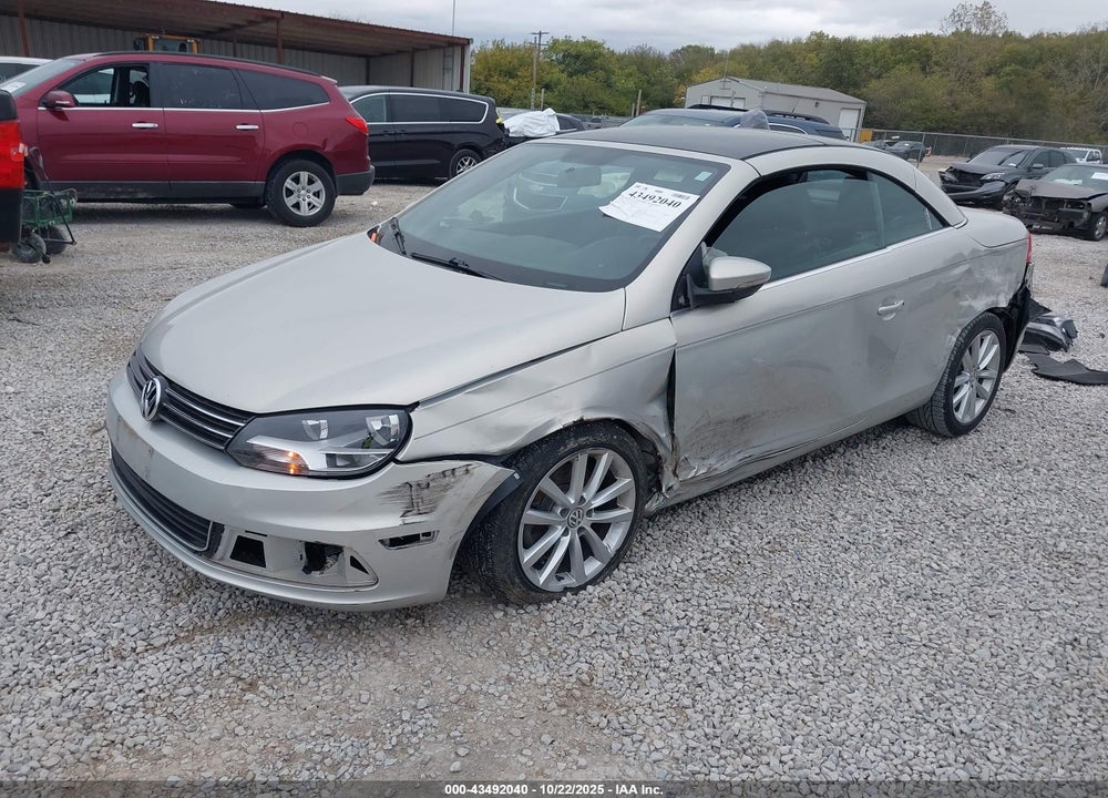 2012 VOLKSWAGEN EOS VIN: WVWBW7AH7CV001819