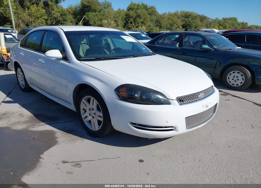 2013 CHEVROLET IMPALA LT VIN: 2G1WG5E39D1109078