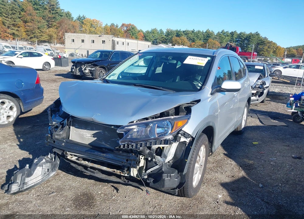 2012 HONDA CR-V EX-L VIN: 2HKRM4H75CH607989
