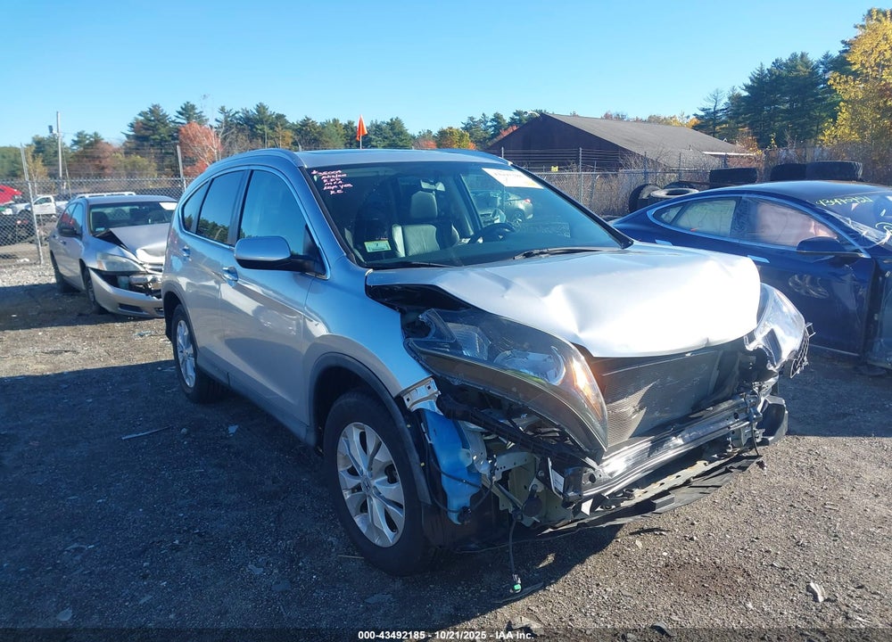 2012 HONDA CR-V EX-L VIN: 2HKRM4H75CH607989