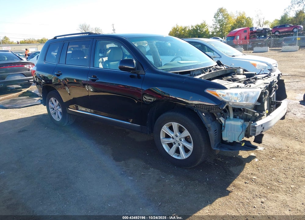 2013 TOYOTA HIGHLANDER SE V6 VIN: 5TDBK3EH3DS265436