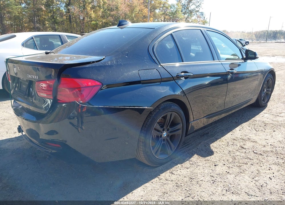 2016 BMW 328I XDRIVE VIN: WBA8E3C59GK503986