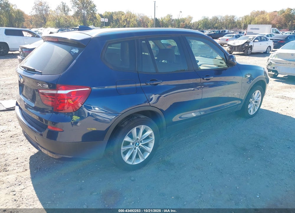 2014 BMW X3 VIN: 5UXWX9C58E0D34366