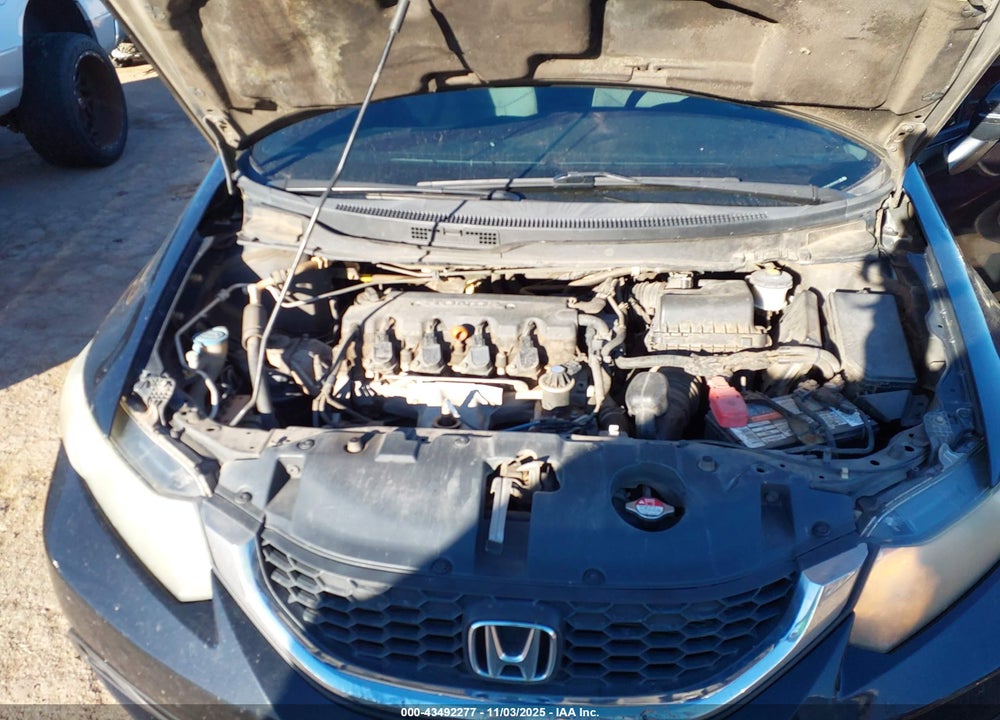2014 HONDA CIVIC LX VIN: 2HGFB2F52EH509353