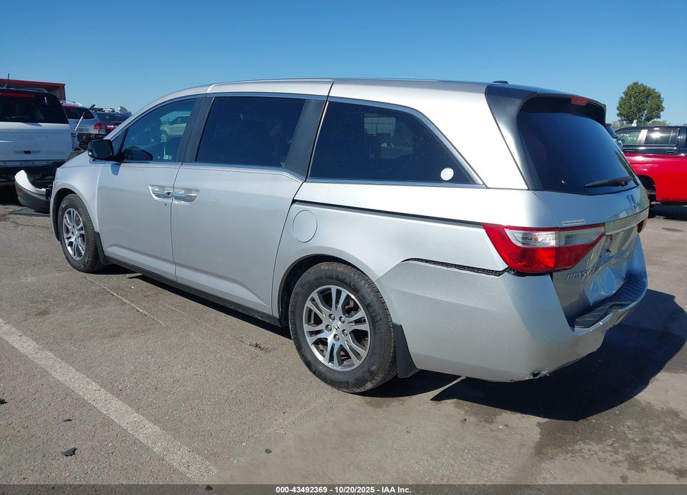 2012 HONDA ODYSSEY EX-L VIN: 5FNRL5H6XCB127977