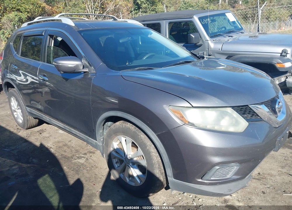 2015 NISSAN ROGUE SV VIN: 5N1AT2MV0FC839131