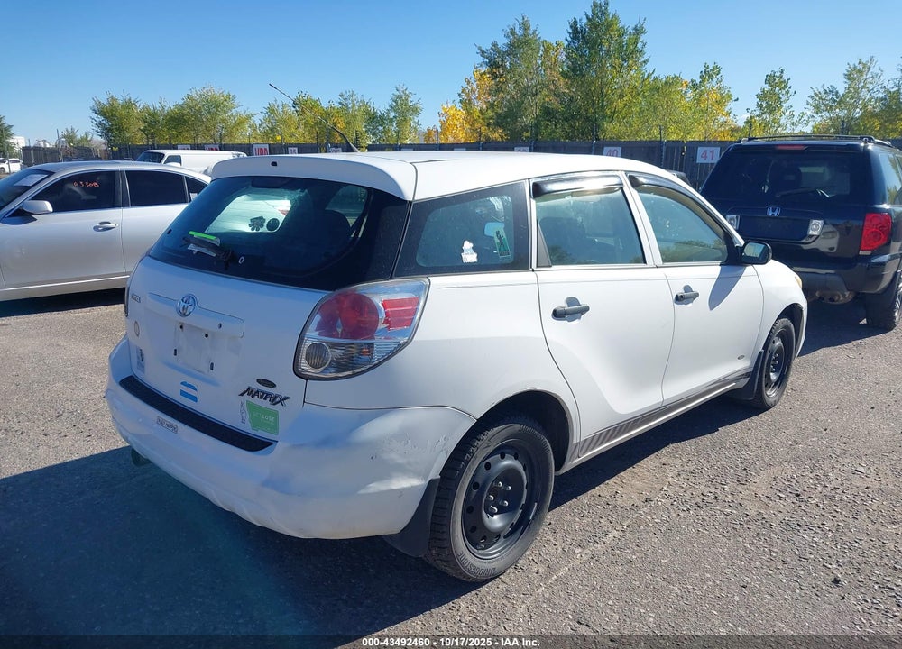 2008 TOYOTA MATRIX VIN: 2T1KR32E68C696017