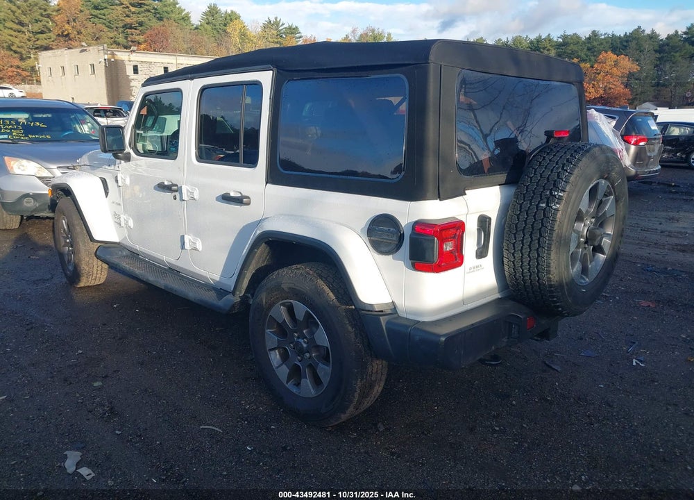 2021 JEEP WRANGLER UNLIMITED SAHARA 4X4 VIN: 1C4HJXEG1MW776543