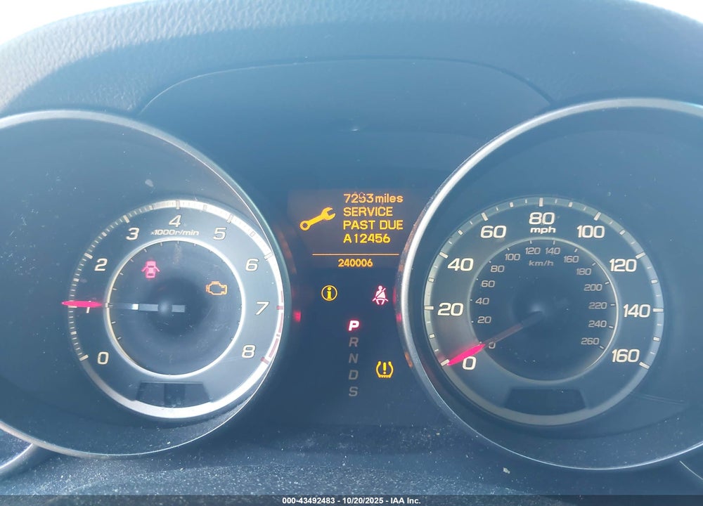 2011 ACURA MDX TECHNOLOGY PACKAGE VIN: 2HNYD2H62BH519488