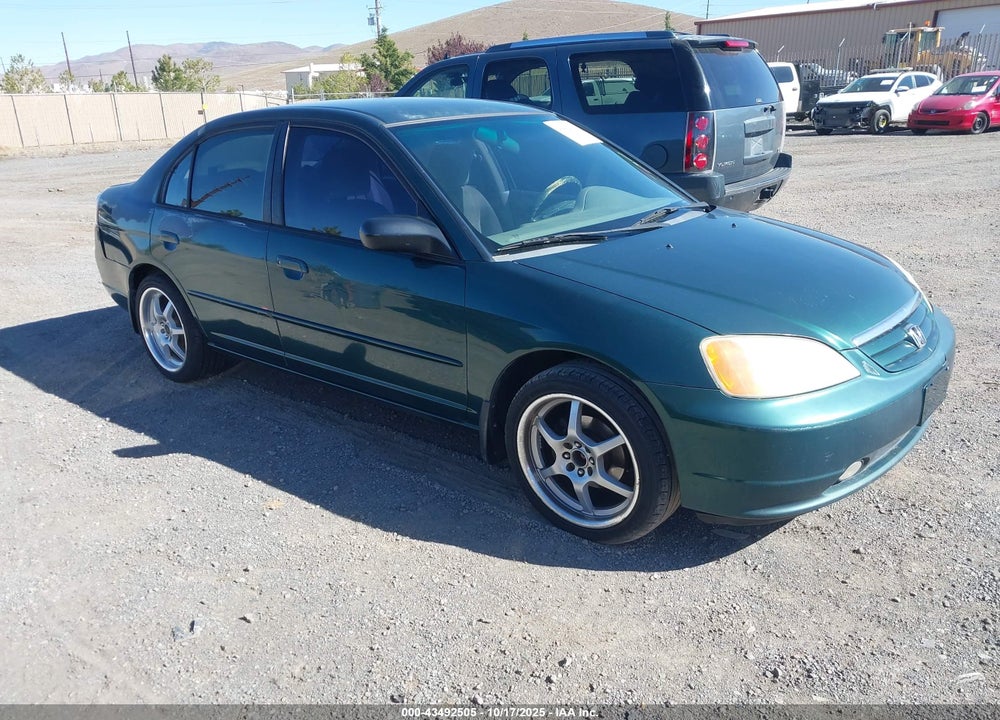 2002 HONDA CIVIC LX VIN: 1HGES16552L072789