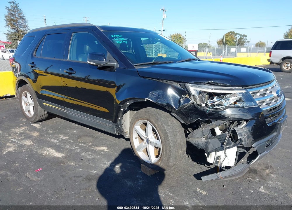 2018 FORD EXPLORER XLT VIN: 1FM5K7D85JGA43083