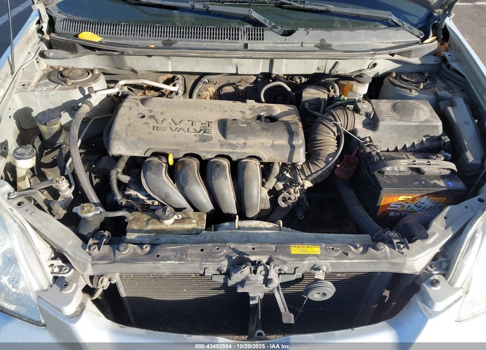 2003 TOYOTA MATRIX STANDARD VIN: 2T1KR32E33C112861