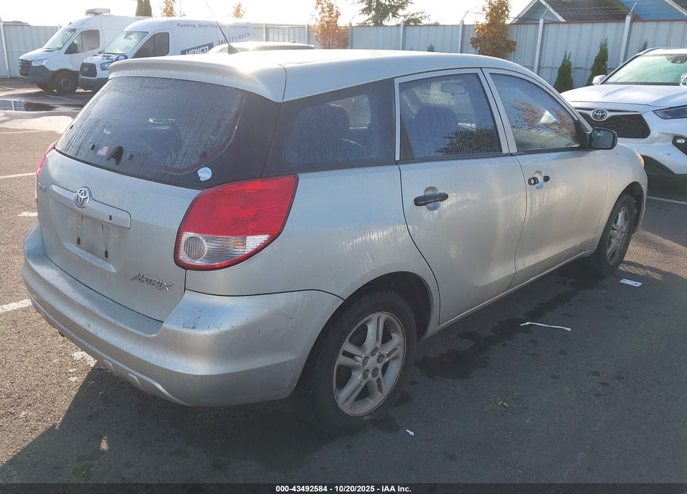 2003 TOYOTA MATRIX STANDARD VIN: 2T1KR32E33C112861