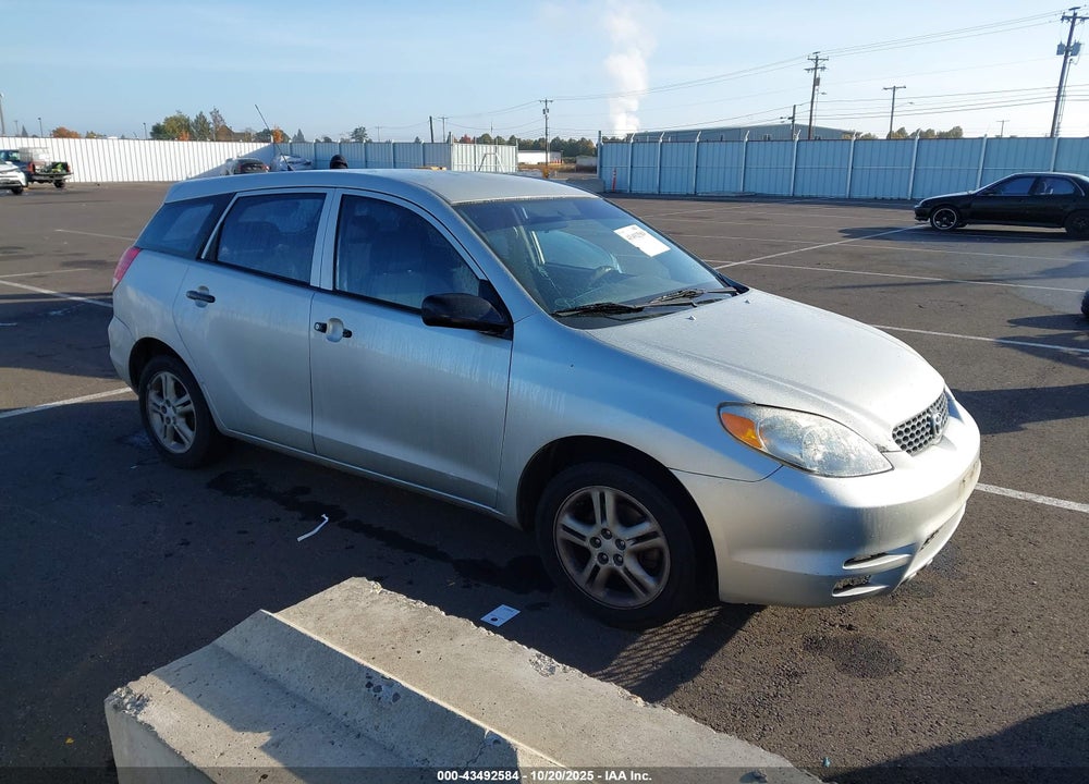 2003 TOYOTA MATRIX STANDARD VIN: 2T1KR32E33C112861
