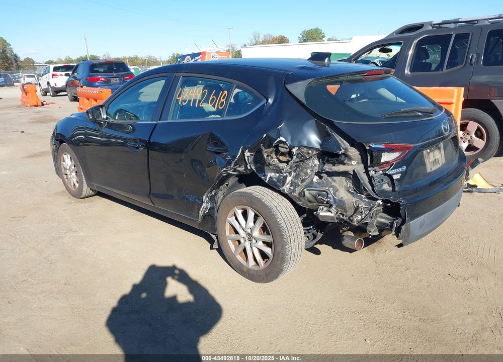 2015 MAZDA 3 VIN: 3MZBM1L72FM157608