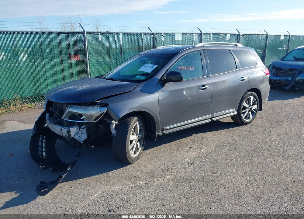 2014 NISSAN PATHFINDER VIN: 5N1AR2MM8EC659755