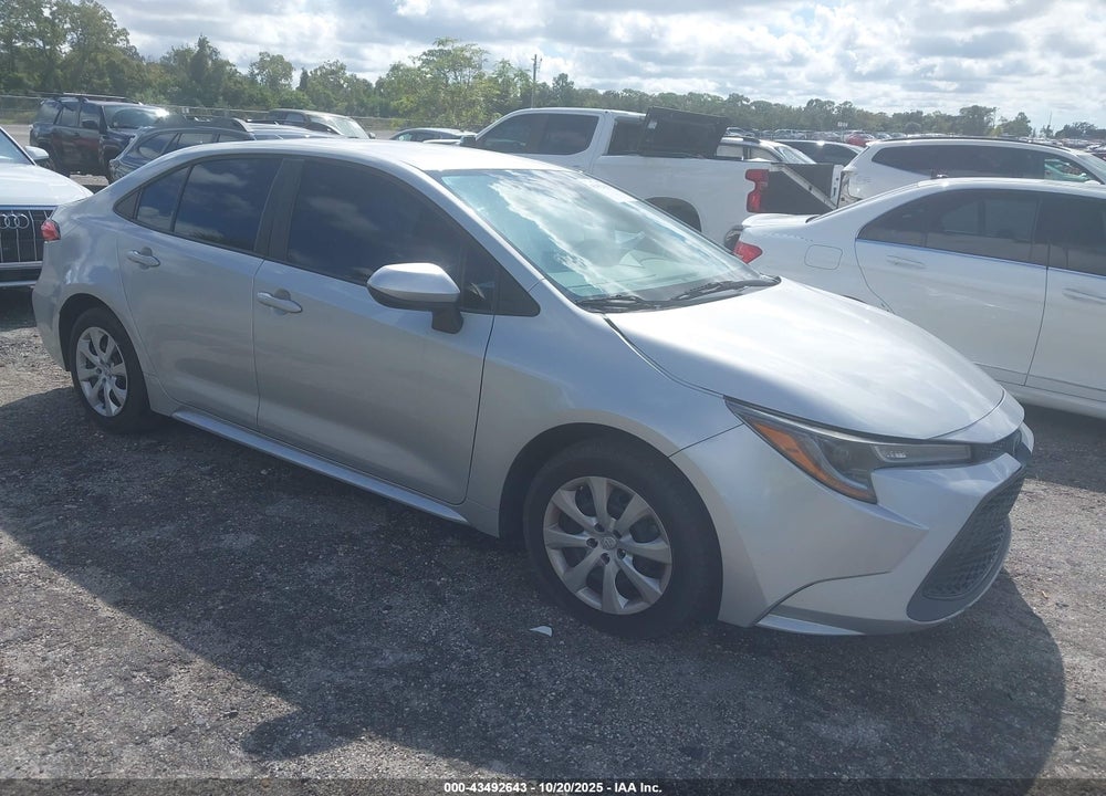 2021 TOYOTA COROLLA LE VIN: 5YFEPMAE3MP186955
