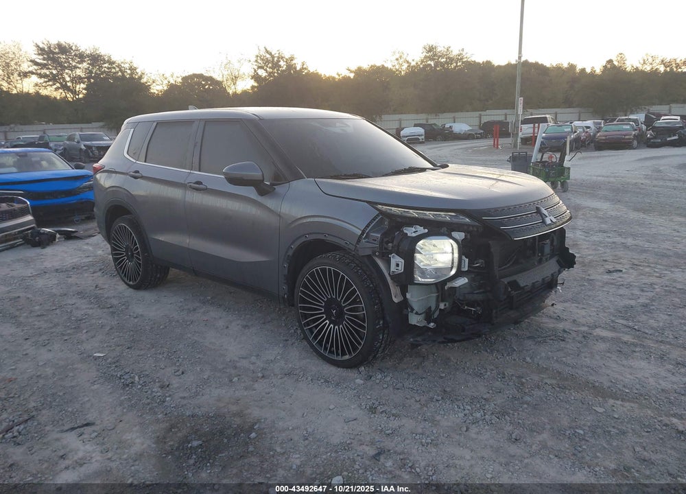 2022 MITSUBISHI OUTLANDER BLACK EDITION 2WD/SE 2.5 2WD/SE LAUNCH EDITION 2WD VIN: JA4J3UA89NZ048052