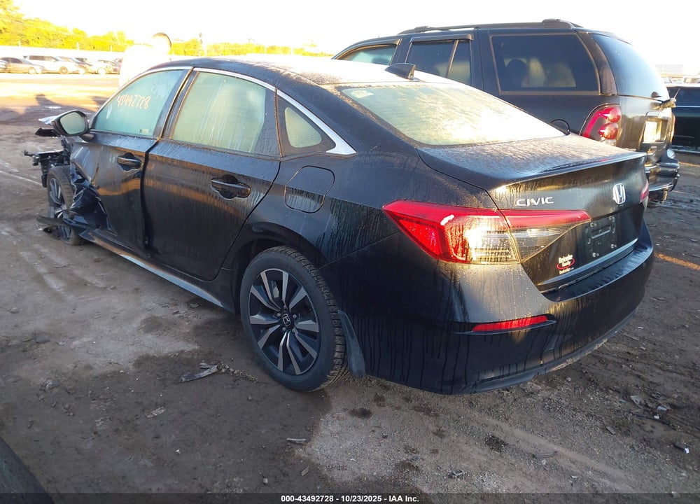 2022 HONDA CIVIC EX VIN: JHMFE1F70NX000227