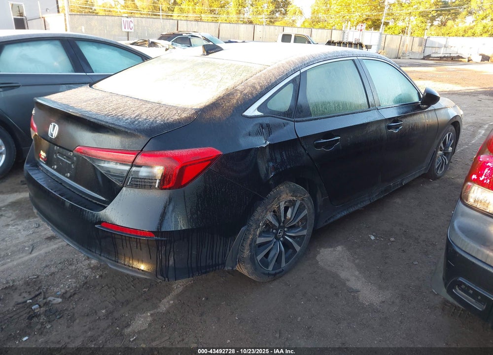 2022 HONDA CIVIC EX VIN: JHMFE1F70NX000227