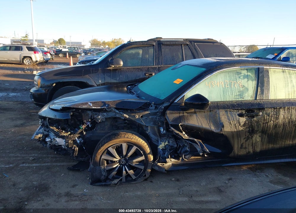 2022 HONDA CIVIC EX VIN: JHMFE1F70NX000227