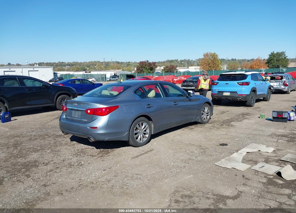 2014 INFINITI Q50 PREMIUM VIN: JN1BV7AR1EM696385