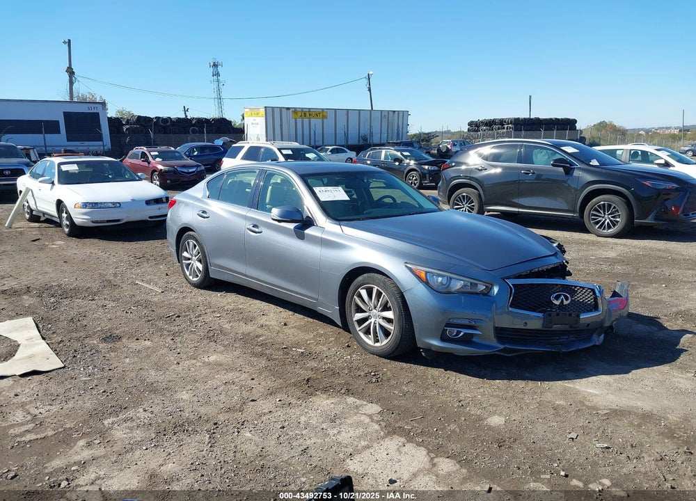 2014 INFINITI Q50 PREMIUM VIN: JN1BV7AR1EM696385