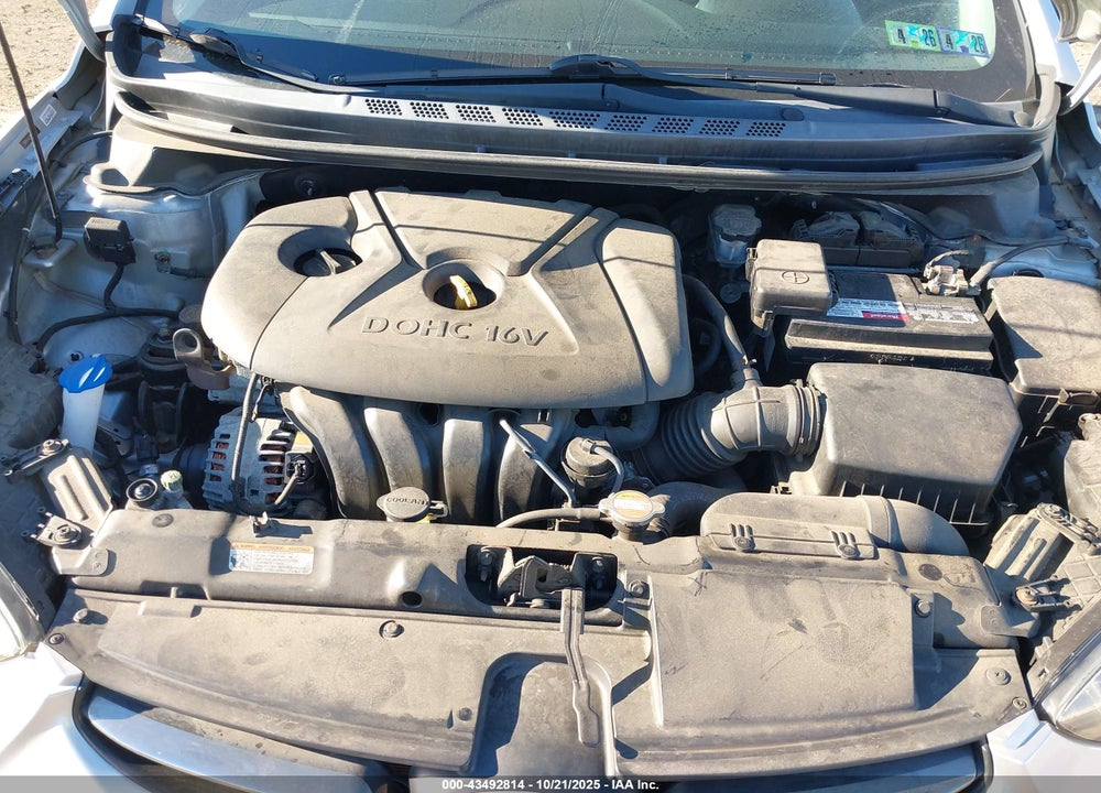 2011 HYUNDAI ELANTRA LIMITED VIN: 5NPDH4AEXBH049871