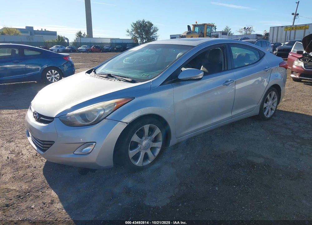 2011 HYUNDAI ELANTRA LIMITED VIN: 5NPDH4AEXBH049871