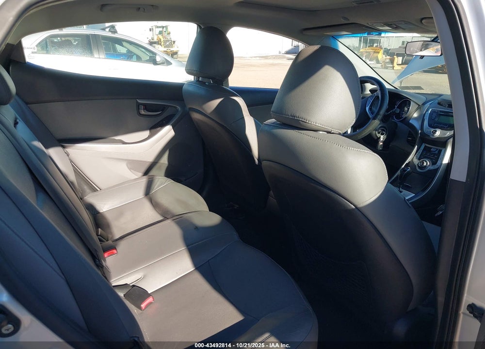 2011 HYUNDAI ELANTRA LIMITED VIN: 5NPDH4AEXBH049871