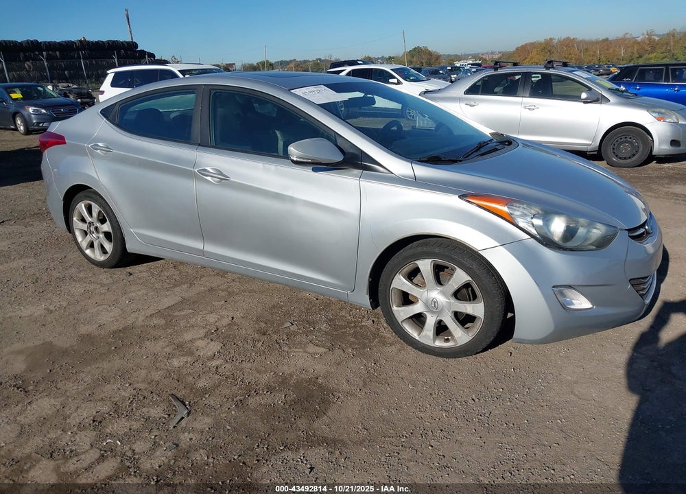 2011 HYUNDAI ELANTRA LIMITED VIN: 5NPDH4AEXBH049871
