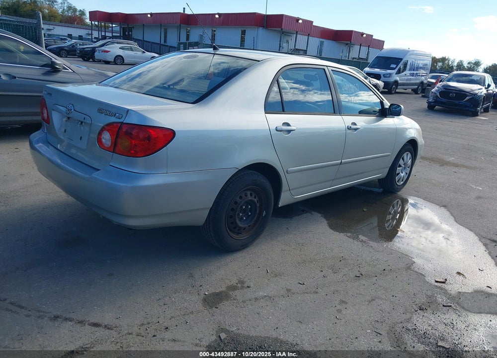 2003 TOYOTA COROLLA LE VIN: JTDBR32E732012437