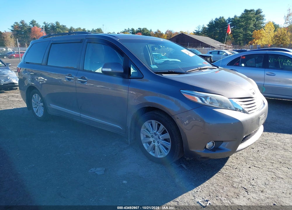 2016 TOYOTA SIENNA LIMITED PREMIUM 7 PASSENGER VIN: 5TDDK3DC0GS143894
