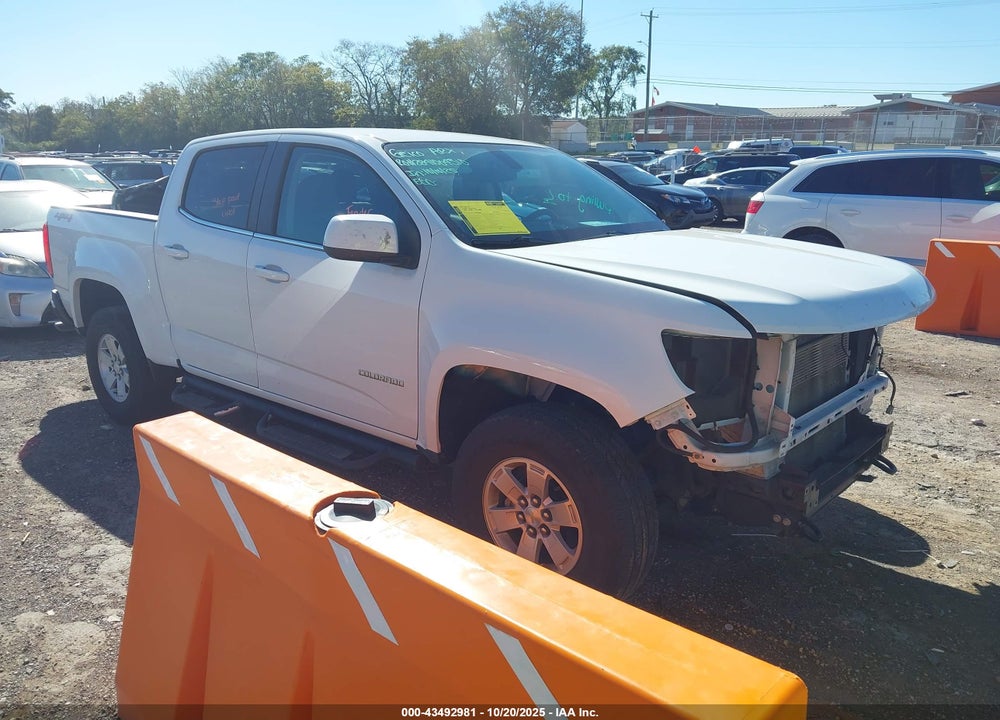 2019 CHEVROLET COLORADO 4WD WORK TRUCK VIN: 1GCGTBEN7K1136340