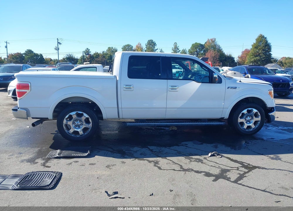 2012 FORD F-150 LARIAT VIN: 1FTFW1CF8CKE23531
