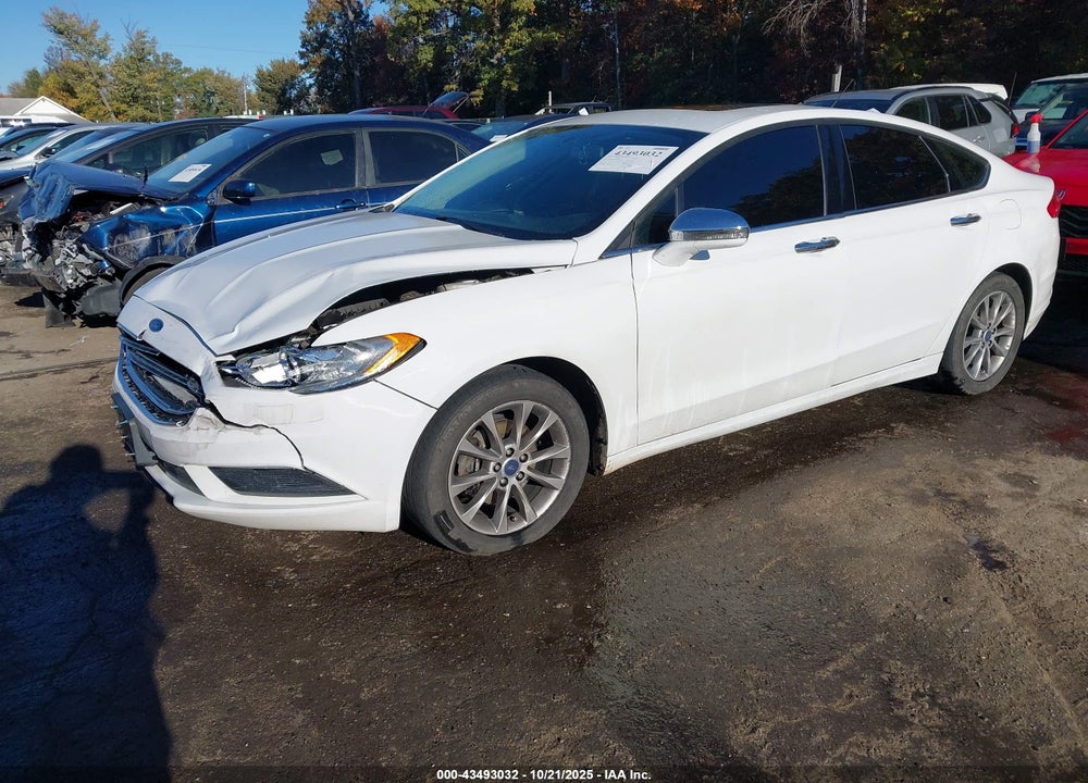 2017 FORD FUSION VIN: 3FA6P0HD9HR188693