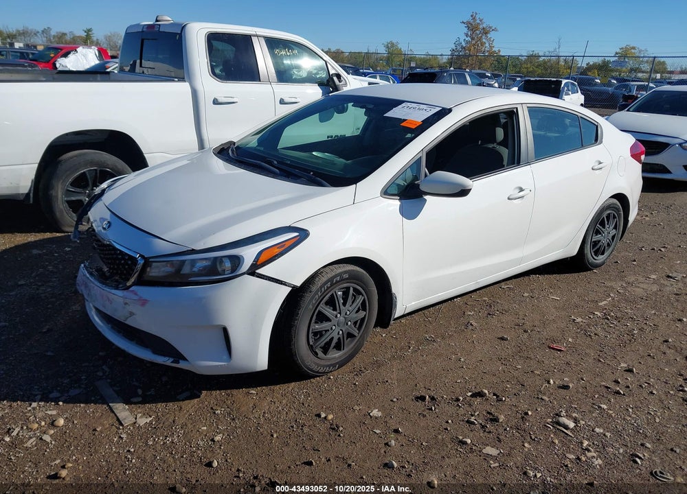 2017 KIA FORTE LX VIN: 3KPFK4A70HE063867