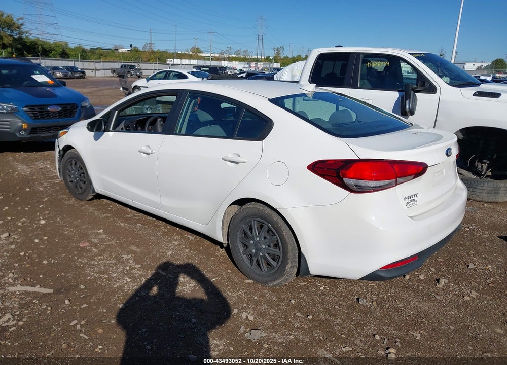 2017 KIA FORTE LX VIN: 3KPFK4A70HE063867