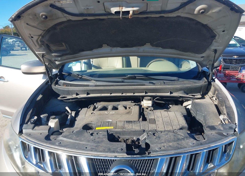 2009 NISSAN MURANO VIN: JN8AZ18W59W147065