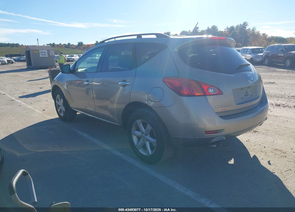 2009 NISSAN MURANO VIN: JN8AZ18W59W147065