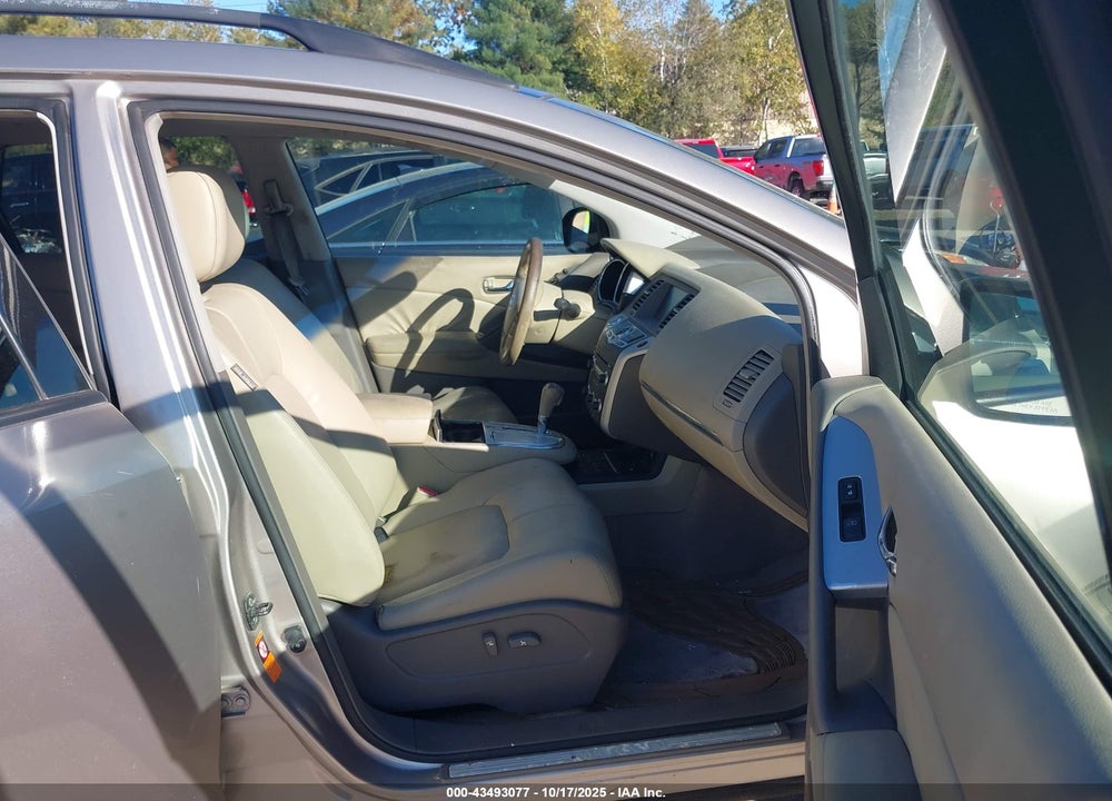 2009 NISSAN MURANO VIN: JN8AZ18W59W147065