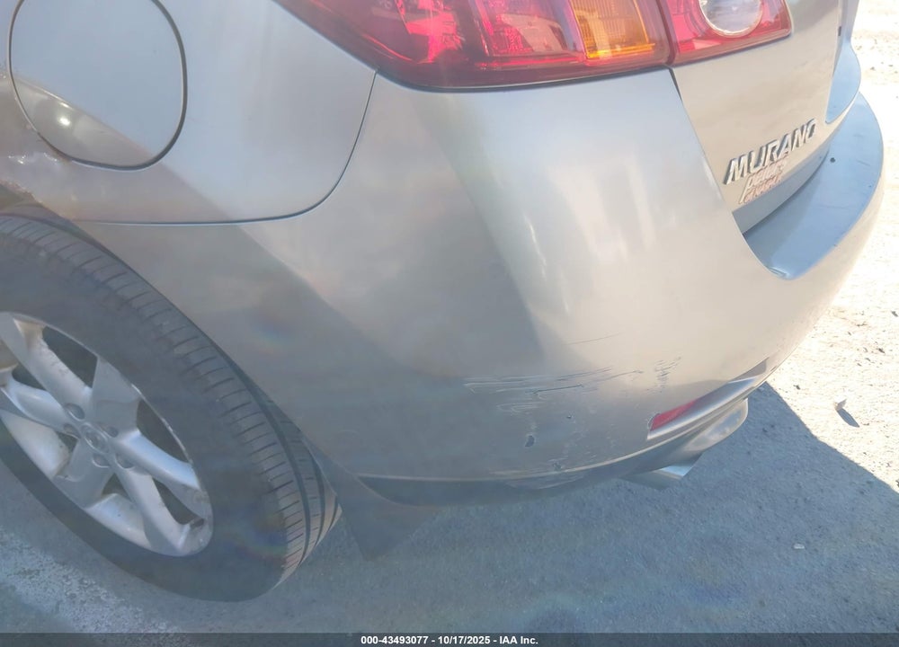 2009 NISSAN MURANO VIN: JN8AZ18W59W147065