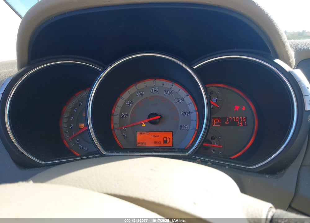 2009 NISSAN MURANO VIN: JN8AZ18W59W147065