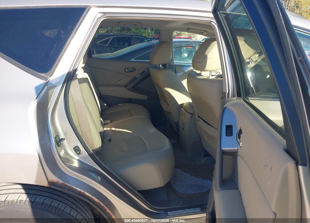 2009 NISSAN MURANO VIN: JN8AZ18W59W147065
