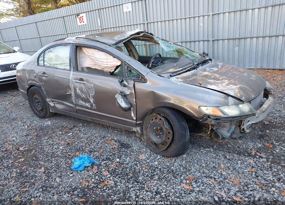 2010 HONDA CIVIC LX VIN: 2HGFA1F55AH523786