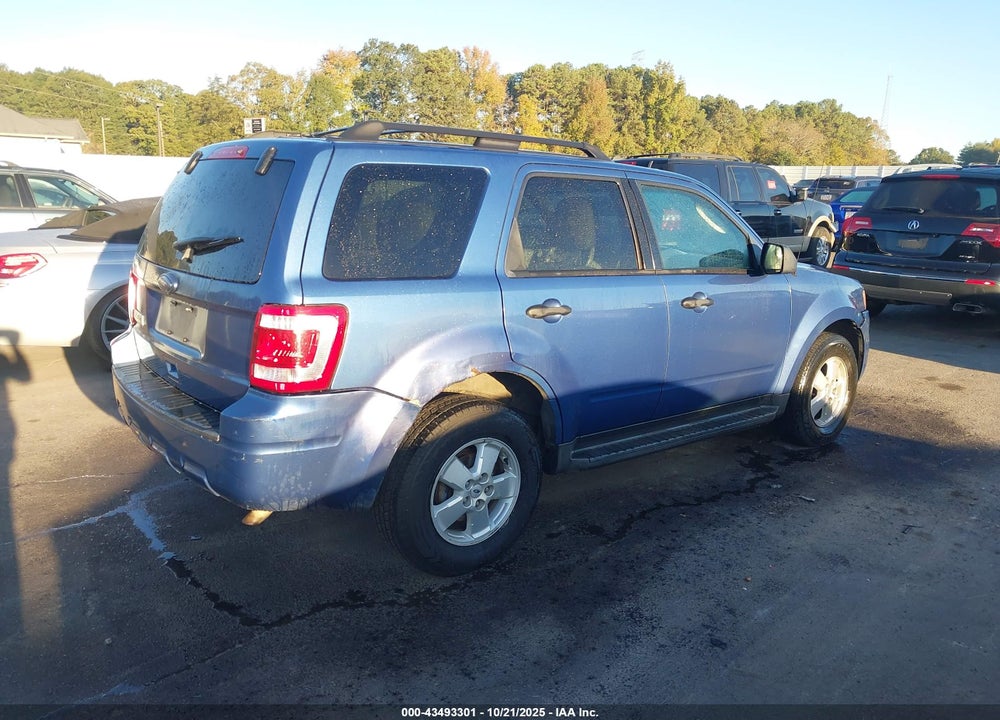 2010 FORD ESCAPE XLT VIN: 1FMCU0D7XAKB80629